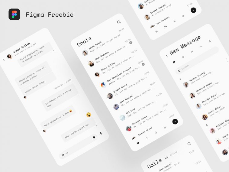 Download Free Telegram Redesign Figma Figma Template
